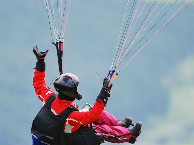 paraglajdista, paraglajding, paragliding