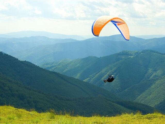 paraglajdista, paraglajding, paragliding