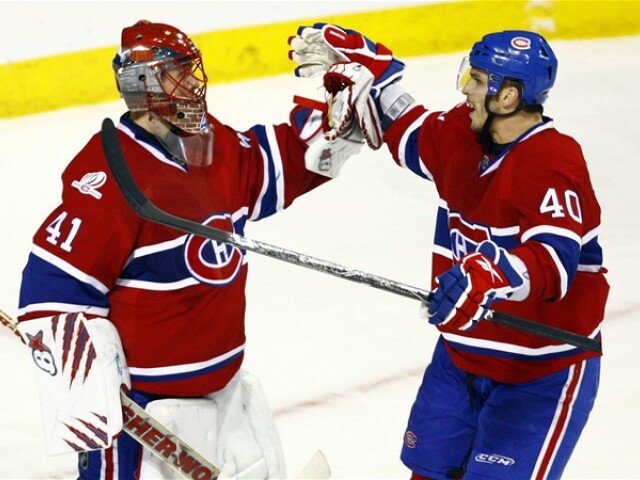 Jaroslav Halák, Maxim Lapierre