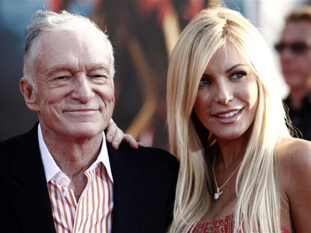 Hugh Hefner a Crystal Harris