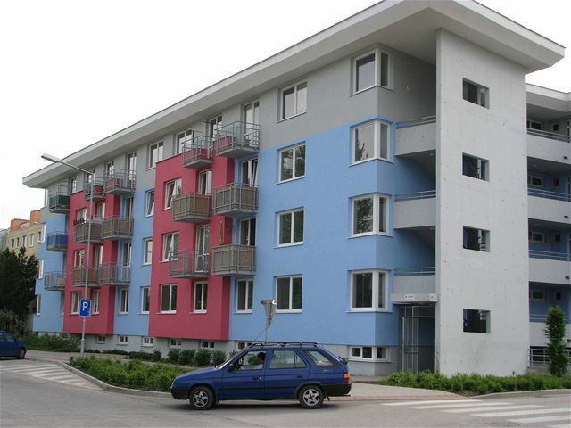 byty, obytný dom, bytovka, Trnava