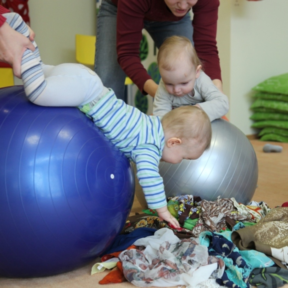 Vyskúšajte - gymnastika pre bábätká