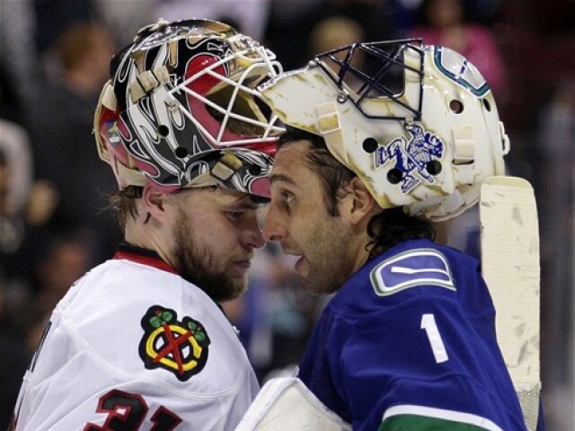 Antti Niemi, Roberto Luongo