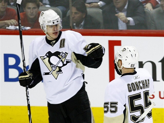 Jevgenij Malkin, Sergej Gončar