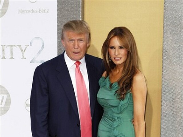 Donald Trump a jeho manželka Melanie