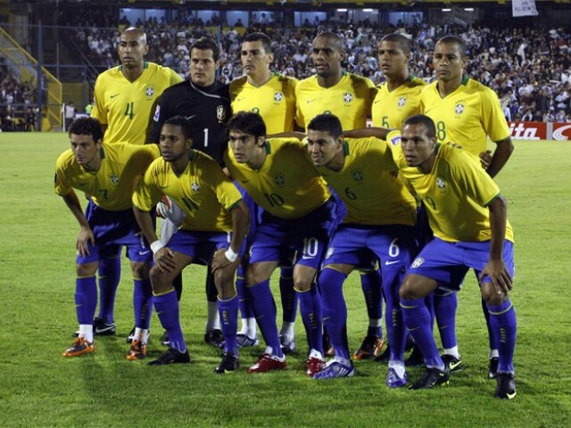 Futbal, jedenástka, Brazília
