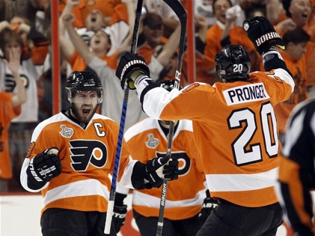 Mike Richards, Chris Pronger