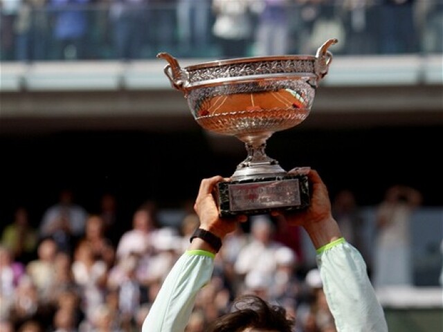 Rafael Nadal trofej