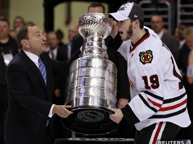 Gary Bettman, Jonathan Toews