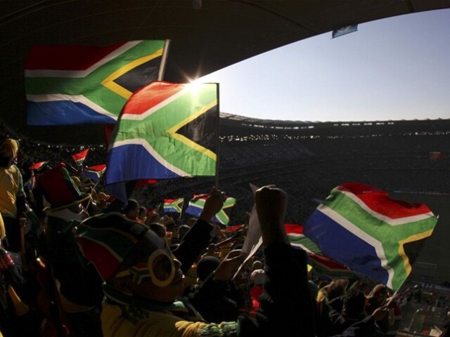 MS Johannesburg vlajky