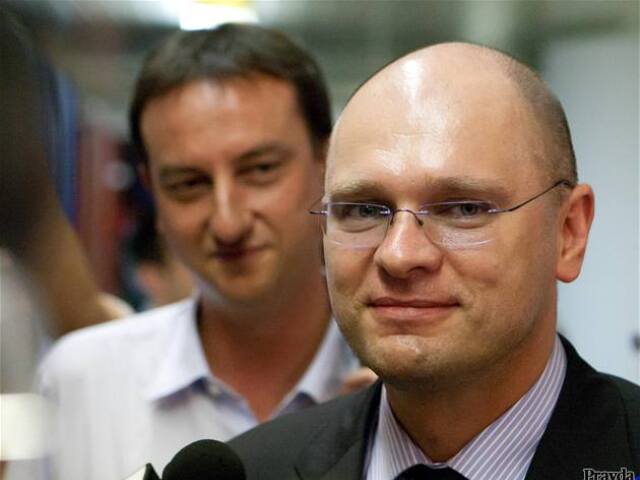 Richard Sulík, Daniel Krajcer