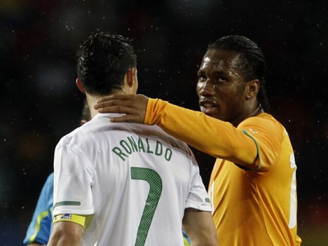 Cristiano Ronaldo, Didier Drogba