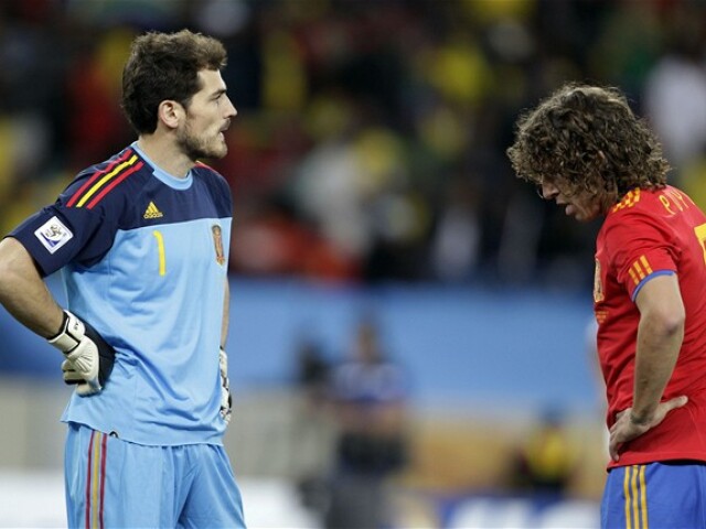Iker Casillas, Carles Puyol