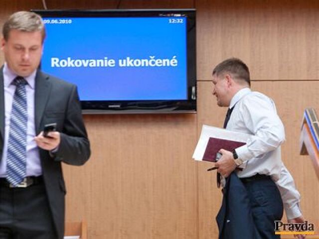 Vláda, parlament, Robert Fico