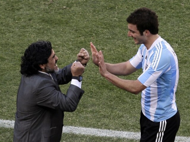 Diego Maradona, Gonzalo Higuaín