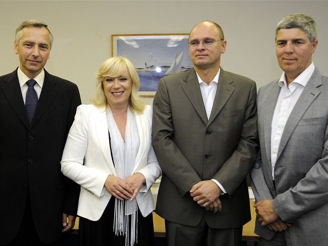 Figeľ, Radičová, Sulík, Bugár