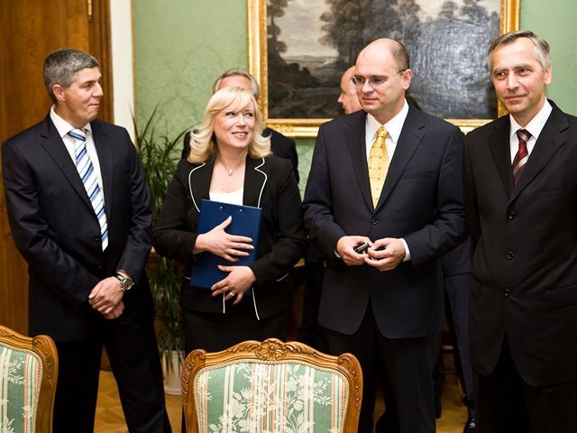 Radičová, Sulík, Bugár, Figeľ