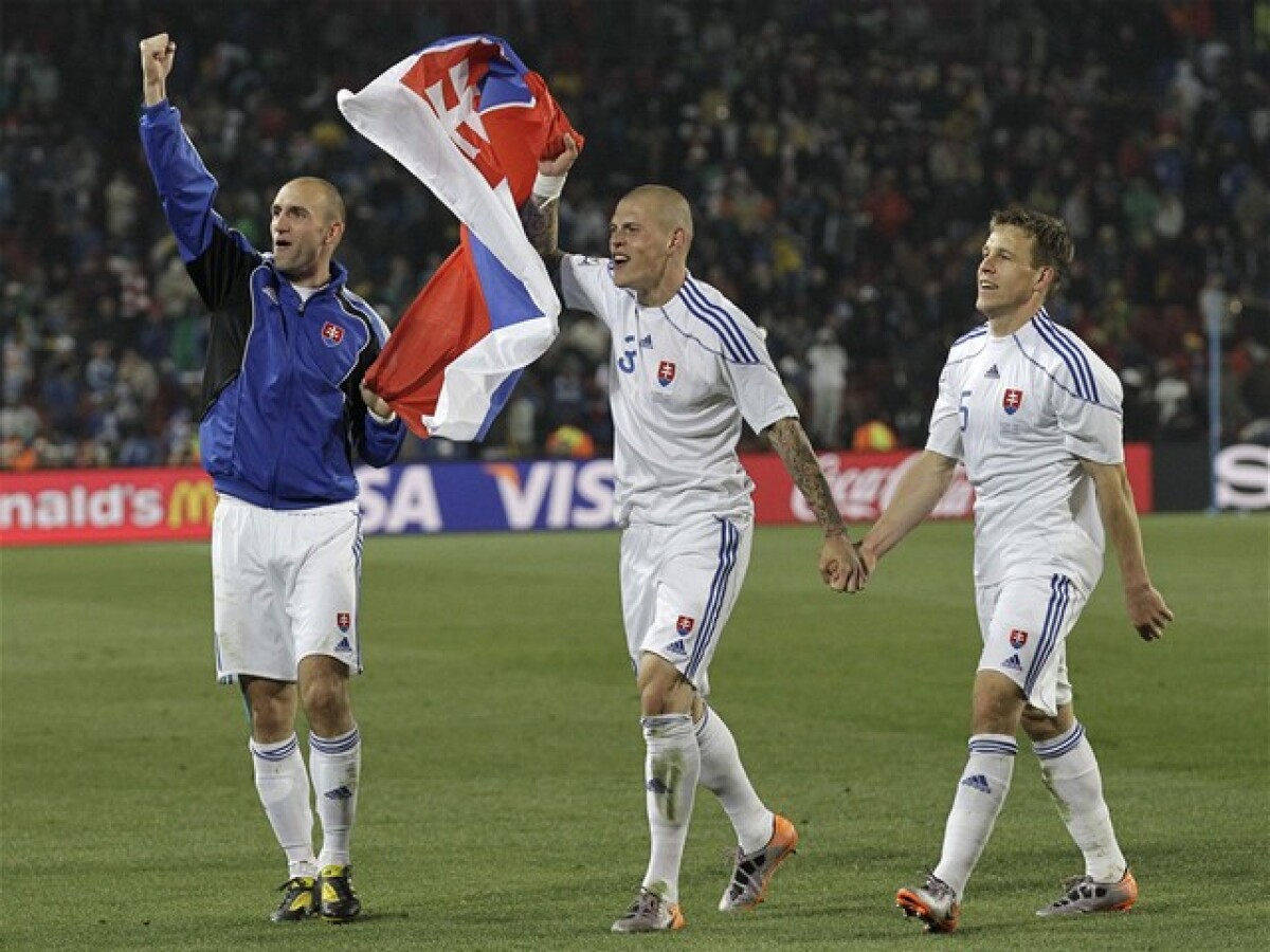 Róbert Vittek, Martin Škrtel, Radoslav Zabavník
