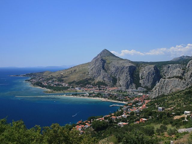 Chorvátsko, More, Omiš