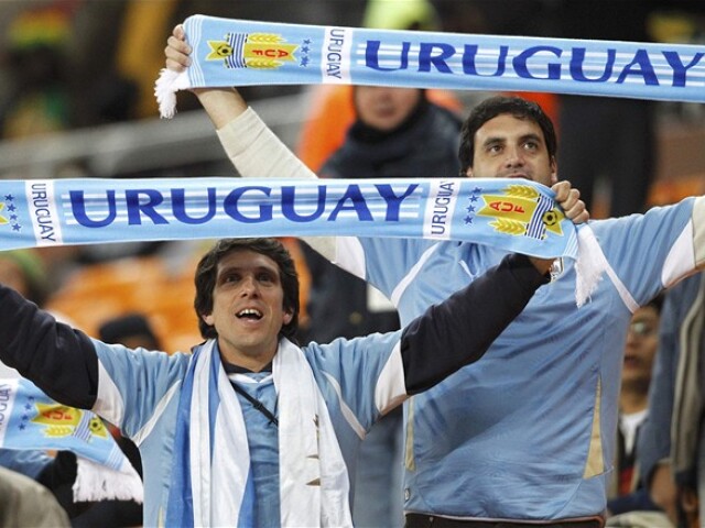 Fanúšikovia Uruguaja