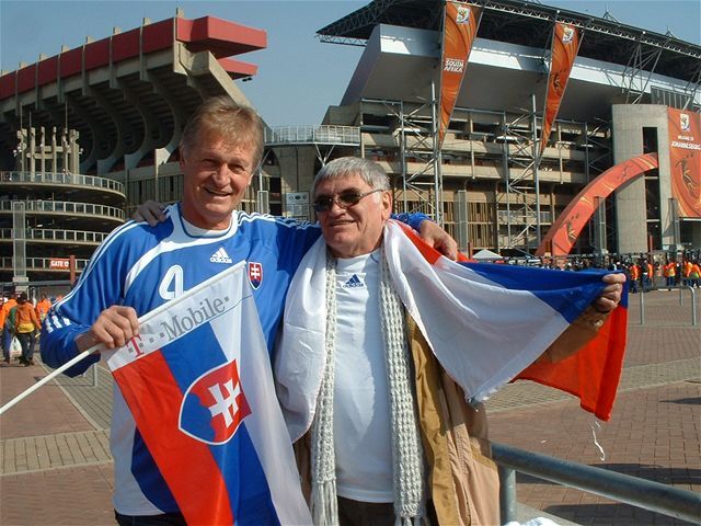 Slováci Miro Košťan (vľavo) a Ivan Igas  