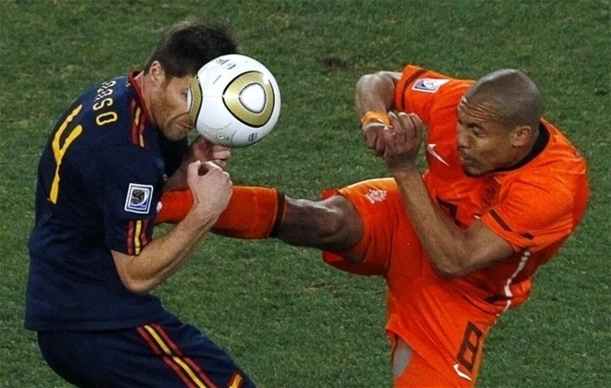 Xabi Alonso, Nigel de Jong 