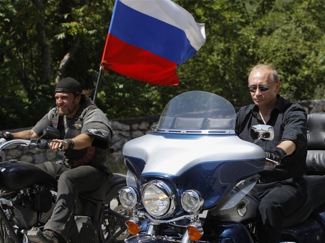 putin, rusko, motorka