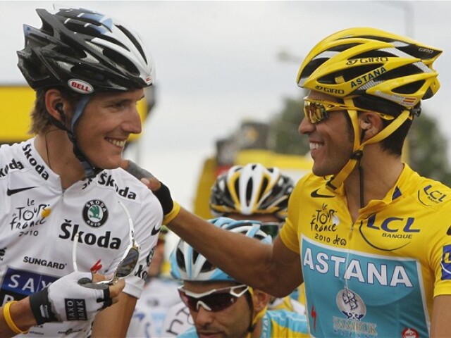 Andy Schleck, Alberto Contador