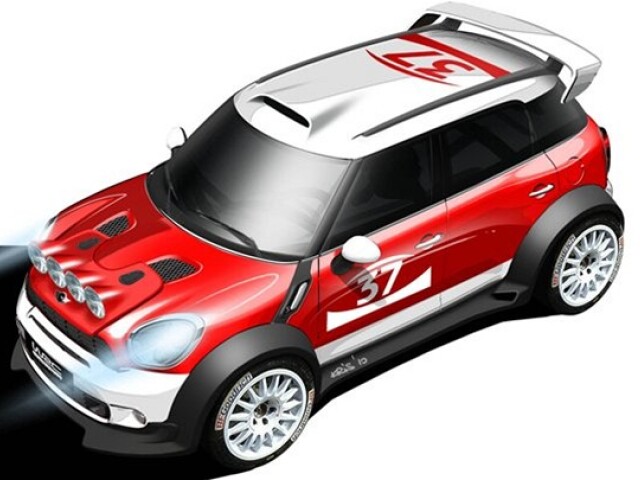 Oficiálna skica odhaľuje ako bude vyzerať nové MINI vo WRC.