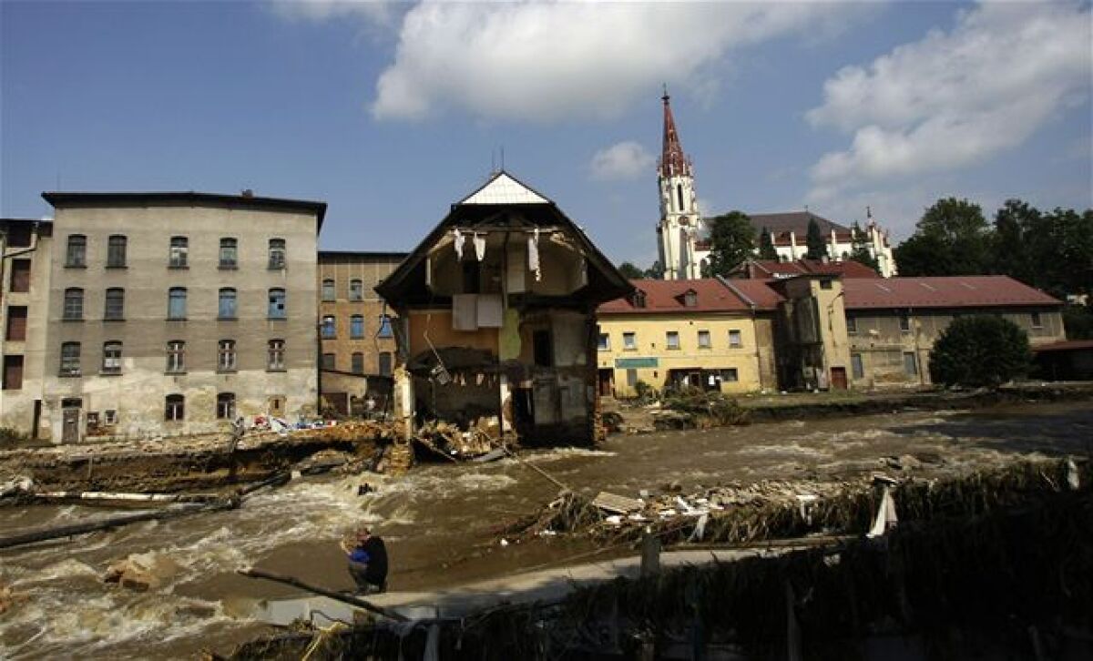 záplavy, povodne, Česko