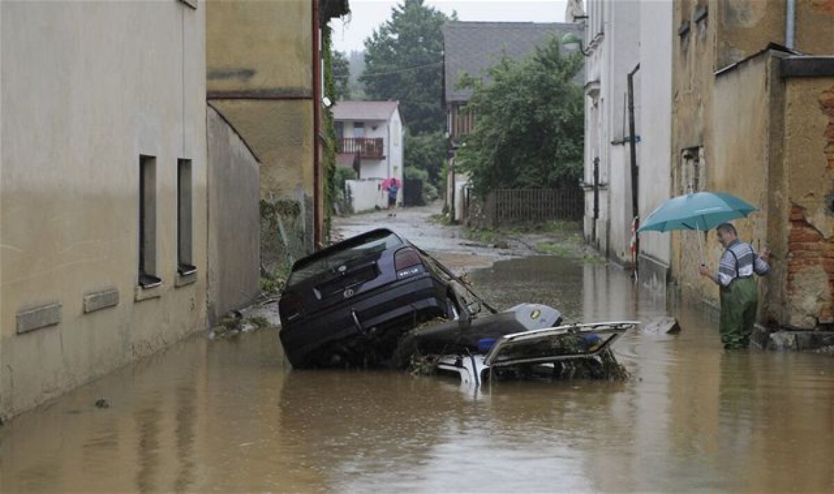 záplavy, povodne, Česko
