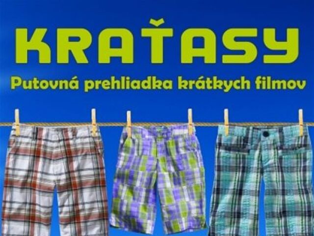 Plagát putovnej prehliadky Kraťasy