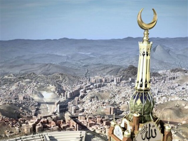mekka, hodiny, mrakodrap