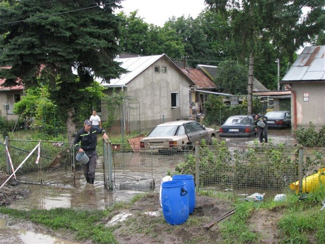 Žiar na hronom, povodeň 