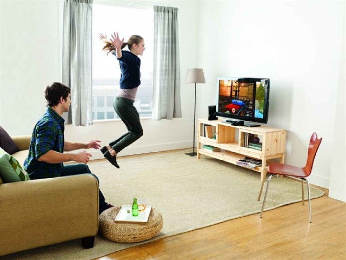 Microsoft Kinect, project Natal, pohybový senzor Xbox 360