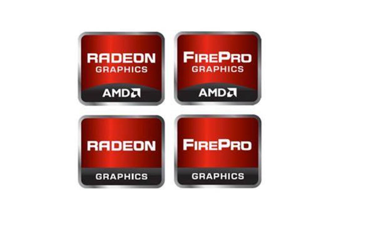 AMD Radeon, grafické karty, logo AMD