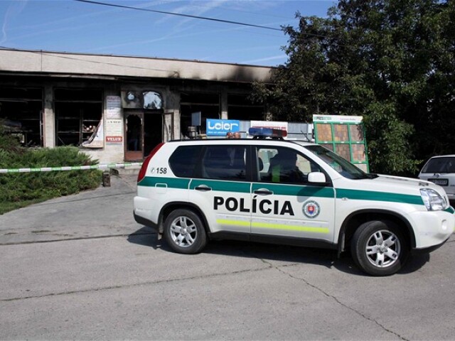 auto, polícia, zločin