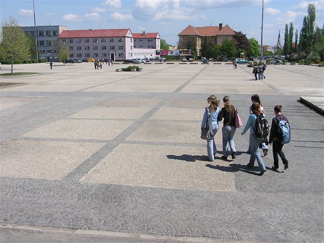 Lučenec, námestie