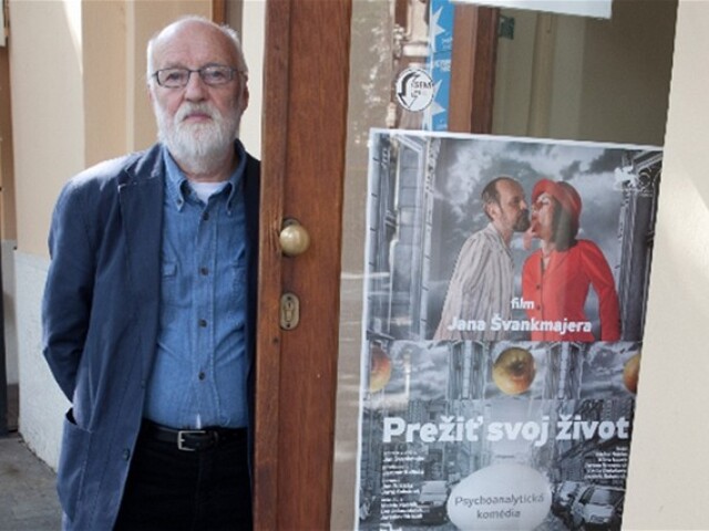 Jan Švankmajer predstavil v Bratislave svoj nový film Prežiť svoj život - príbeh muža žijúceho jeden život v realite a druhý vo sne.