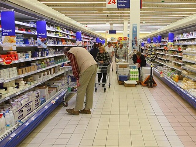 potraviny, nákup, obchod, nakupovanie, supermarket, inflácia