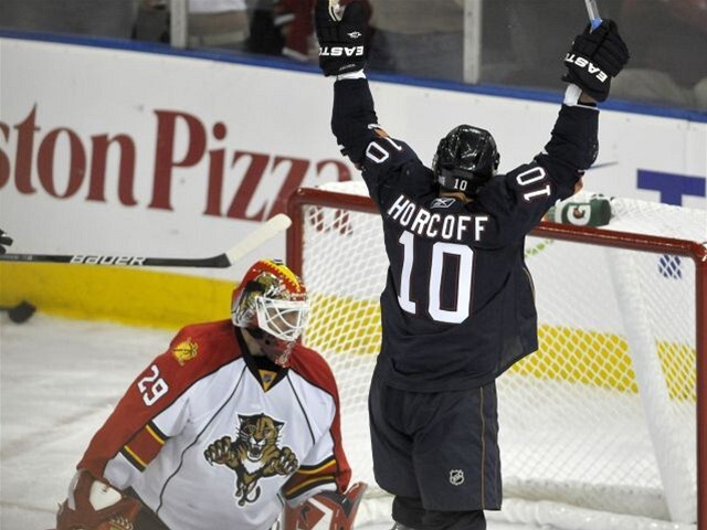 Tomáš Vokoun, Shawn Horcoff