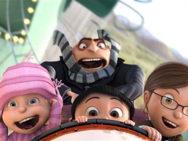 Gru a deti.