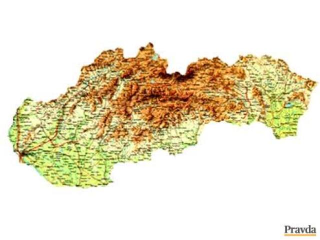 mapa, Slovensko