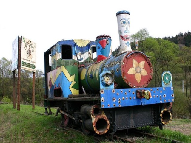 železnica, čierny balog