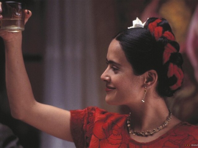 Salma Hayek ako Frida Kahlo.