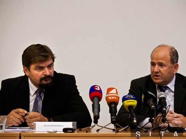 Bystrík Berthoty a Günther Furin