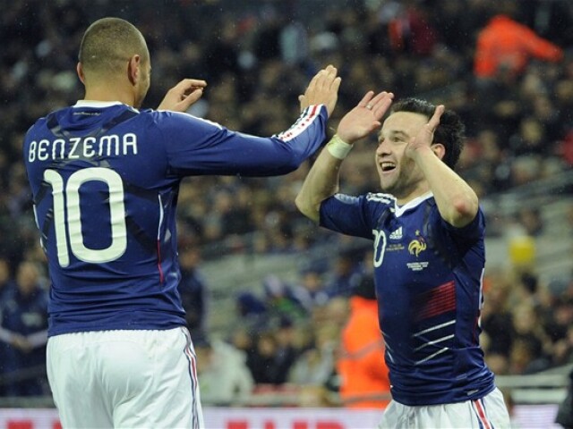 Mathieu Valbuena, Karim Benzema 