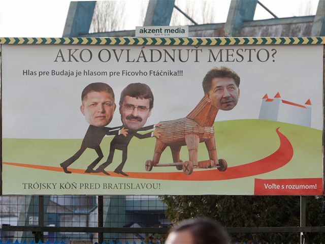 Budaj, bilbord