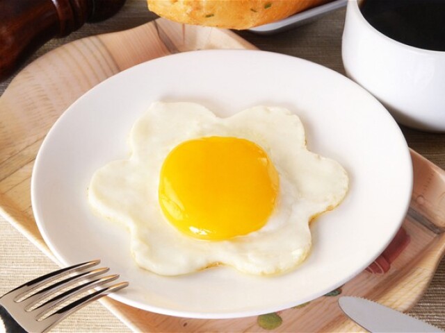 volské oko - cholesterol - veselé raňajky.