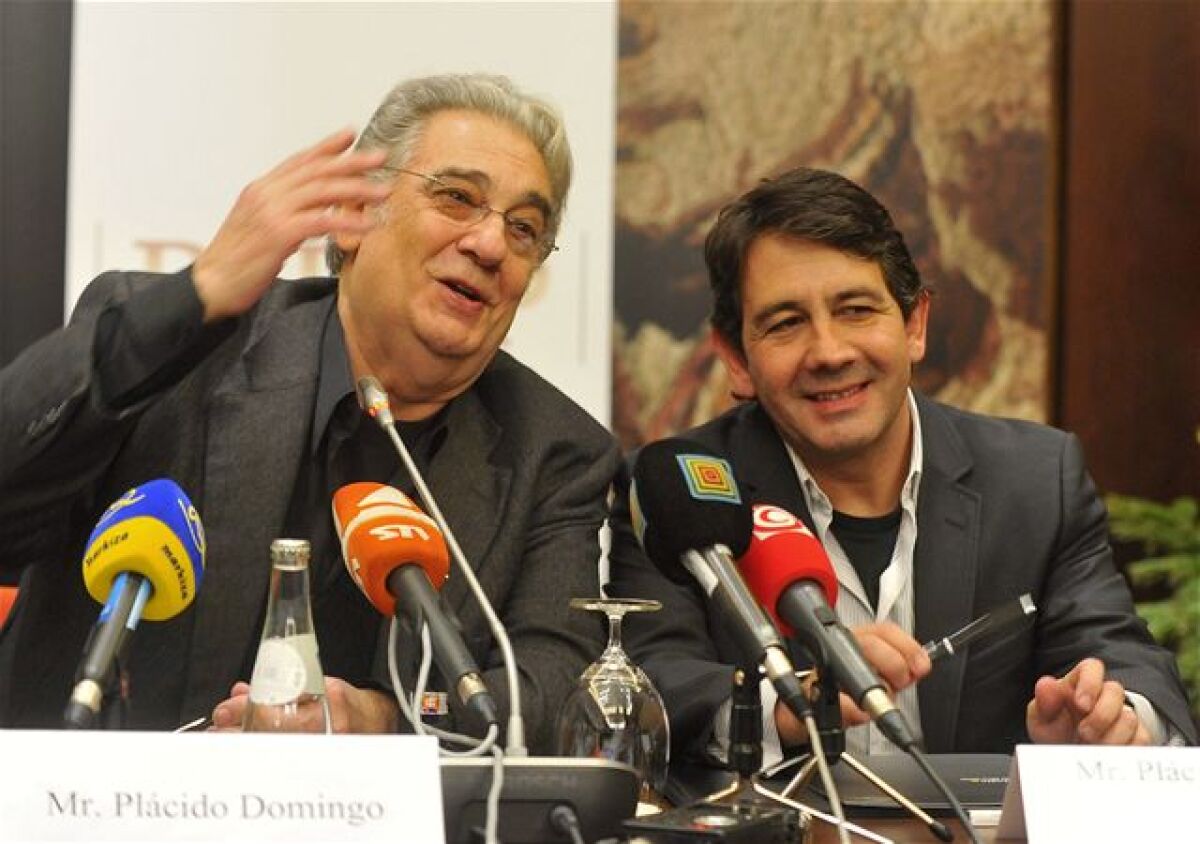 Plácido Domingo so synom
